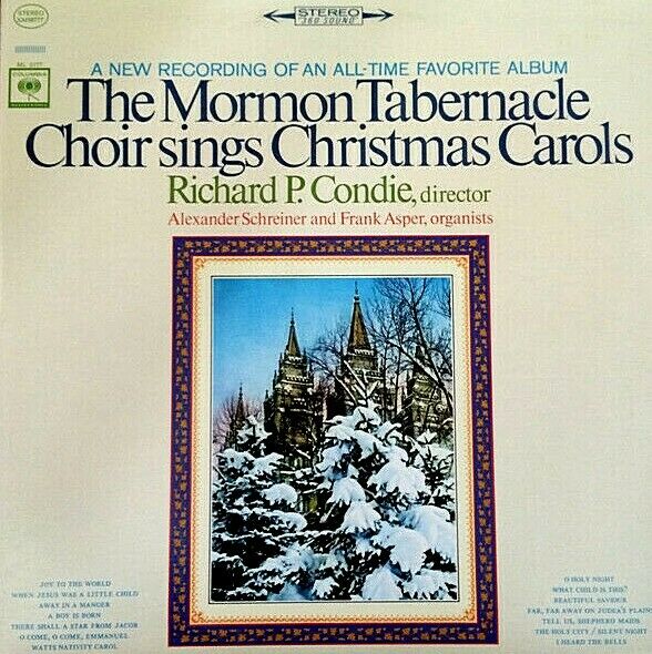 Mormon Tabernacle Choir – Sing Christmas Carols (Cut-Out) (LP – New ...