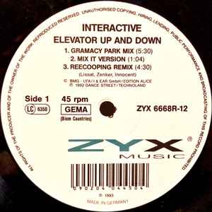 Interactive – Elevator Up And Down (12IN-Used) – Vals halla Records