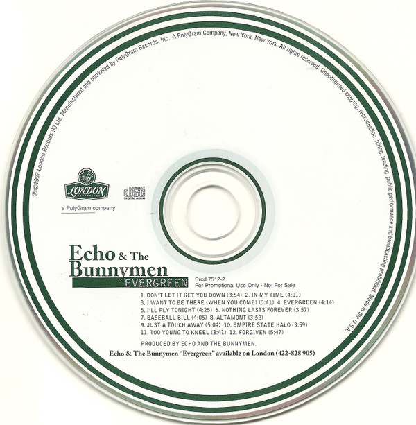 Echo & The Bunnymen - Evergreen (CD-Used)
