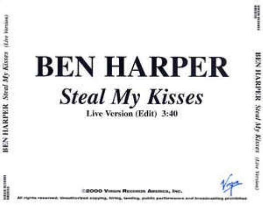Ben Harper & The Innocent Criminals - Steal My Kisses (CD-Used)