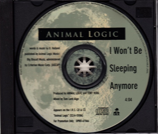Animal Logic - I Won't Be Sleeping Anymore (CD-Used)