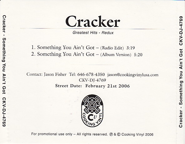 Cracker - Something You Ain't Got (CD-Used)