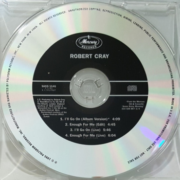 Robert Cray - I'll Go On / Enough For Me (CD-Used)