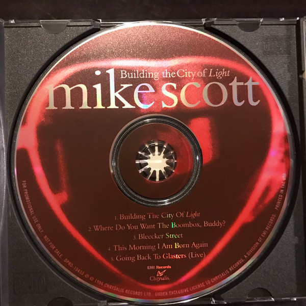 Mike Scott - Building The City Of Light (CD-Used)