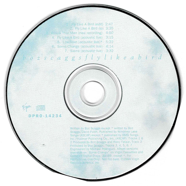 Boz Scaggs - Fly Like A Bird (CD-Used)