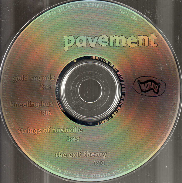 Pavement Cd Pavement – Gold Soundz (CD-Used) – Vals halla Records