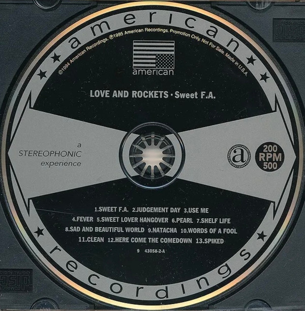 Love And Rockets – Sweet F.A. (CD-Used) – Vals halla Records