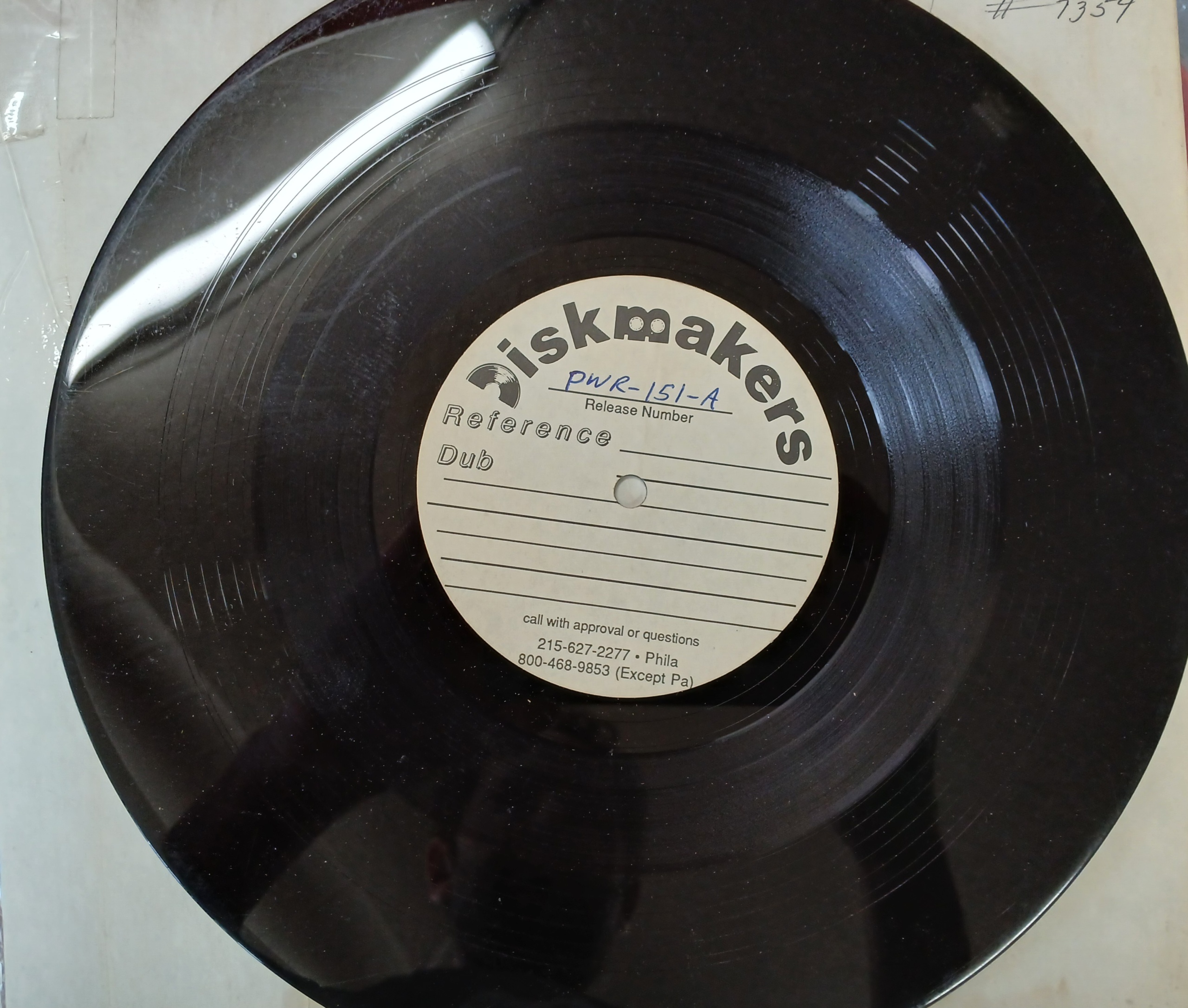 Johnny Moe And The Return - Dive In/Upon My Word Test Pressing 10" (7IN-Used)