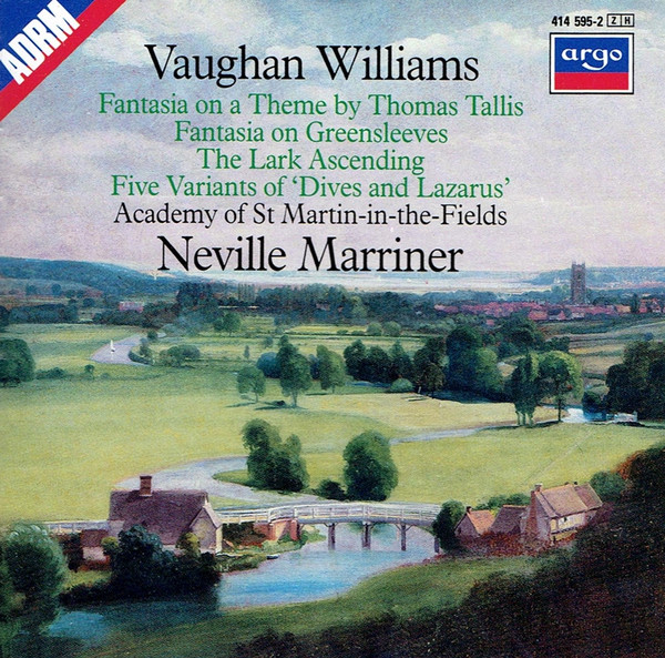 Vaughan Williams - Fantasia On A Theme By Thomas Tallis / Fantasia On Greensleeves / The Lark Ascending / Five Variants Of 'Dives And Lazarus' (CD-Used)