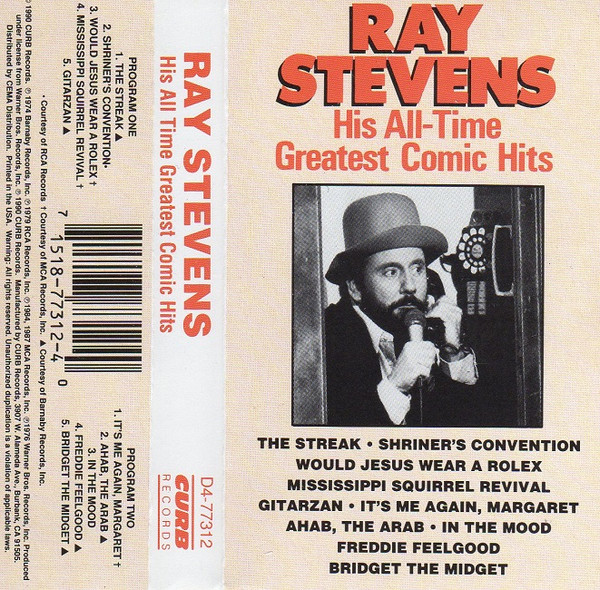 Ray Stevens - His All-Time Greatest Comic Hits (CS-Used)