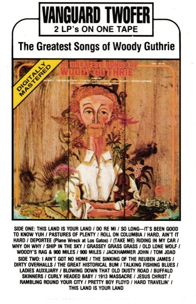 Various – The Greatest Songs Of Woody Guthrie (CS-Used) – Vals halla ...