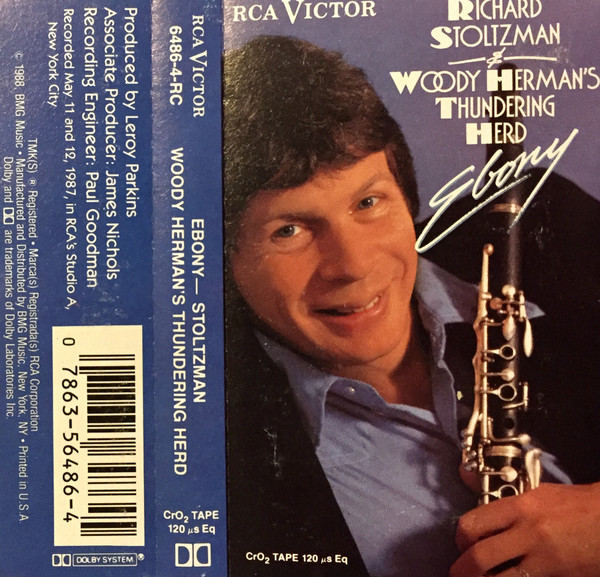 Richard Stoltzman & Woody Herman And The Thundering Herd - Ebony (CS-Used)