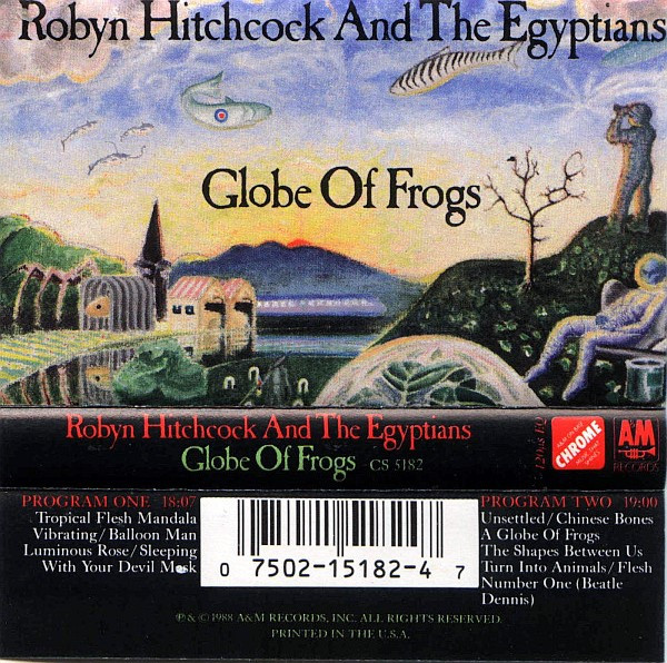 Robyn Hitchcock & The Egyptians - Globe Of Frogs (CS-Used)