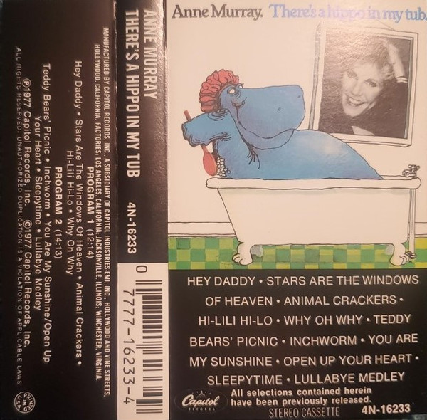 Anne Murray - There's A Hippo In My Tub (CS-Used)