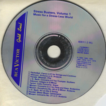 Various - Stress Busters, Volume 1 - Music for a Stress-Less World (CD-Used)
