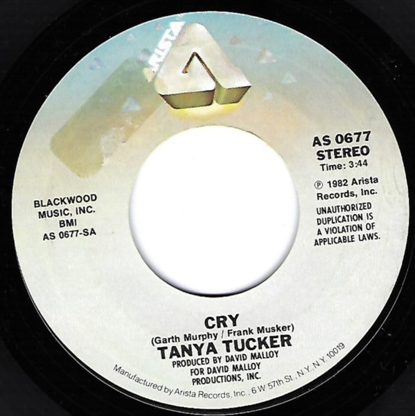 Tanya Tucker - Cry (7IN-Used)
