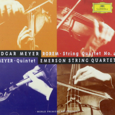 Edgar Meyer, Emerson String Quartet - Edgar Meyer / Ned Rorem - Quintet / String Quartet No. 4 (CD-Used)