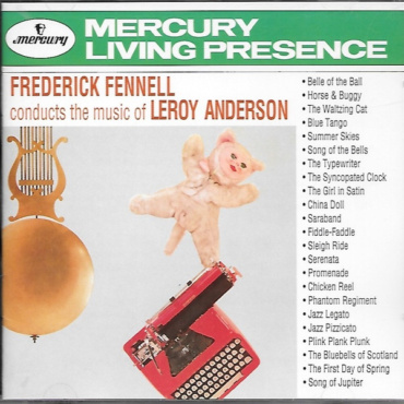Leroy Anderson, Frederick Fennell - Frederick Fennell Conducts Leroy Anderson (CD-Used)