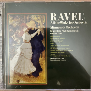 Maurice Ravel / Minnesota Orchestra, Stanislaw Skrowaczewski - All The Works For Orchestra (DVD-Used)