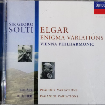 Elgar/Kodaly/Blacher - Enigma Variations/ The Peacock / Paganini Variations (CD-Used)