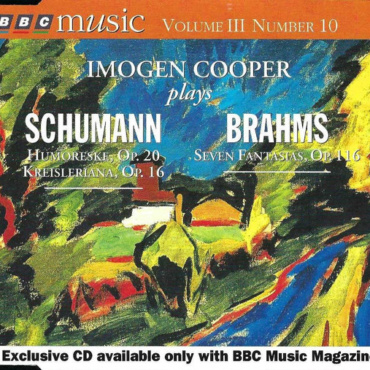 Robert Schumann / Johannes Brahms, Imogen Cooper - Imogen Cooper Plays Schumann & Brahms (CD-Used)