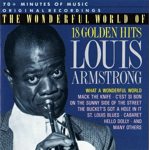 Louis Armstrong - The Wonderful World Of Louis Armstrong (18 Golden Hits) (CD-Used)