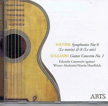 Haydn/Guiliani - Symphonies Nos 6 (Le Matin) & 8 (Le Soir) / Guitar Concerto No.1 (CD-Used)