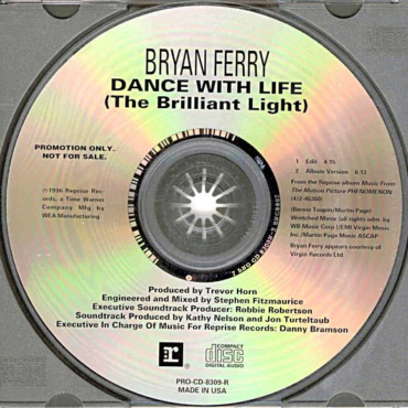 Bryan Ferry - Dance With Life (The Brilliant Light) (CD-Used)