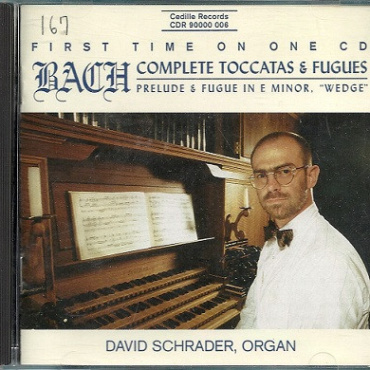 Johann Sebastian Bach, David Schrader - Bach: Complete Toccatas & Fugues (CD-Used)