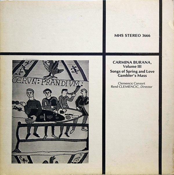 Clemencic Consort - Carmina Burana, Volume III (LP-Used)