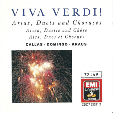 Giuseppe Verdi - Viva Verdi! Arias, Duets And Choruses (CD-Used)