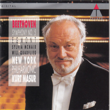 Ludwig van Beethoven, Sylvia McNair, Will Quadflieg, New York Philharmonic, Kurt Masur - Symphony No. 5 / Egmont (CD-Used)