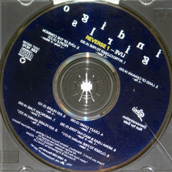 Indigo Girls - Reverse 1 - Live (CD-Used)