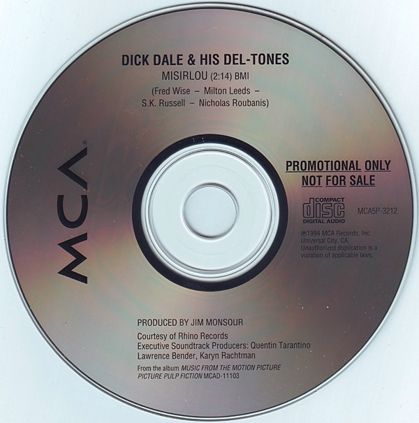 Dick Dale & His Del-Tones - Miserlou (CD-Used)