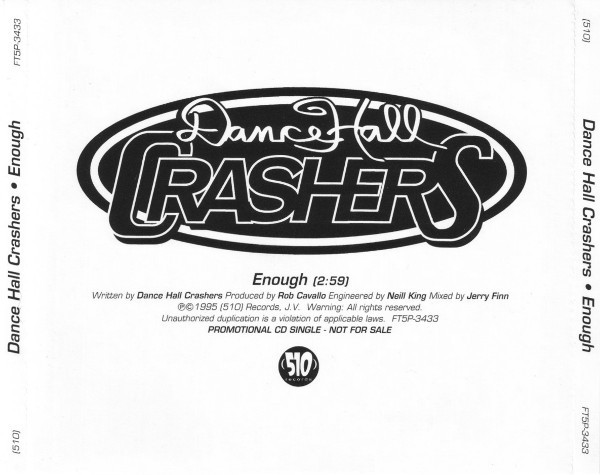 Dance Hall Crashers - Enough (CD-Used)