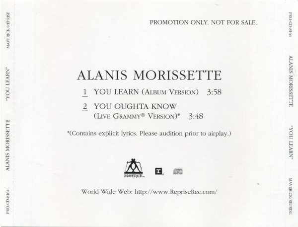 Alanis Morissette - You Learn (CD-Used)