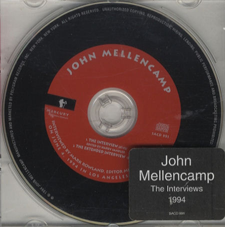 John Cougar Mellencamp - The Interviews 1994 (CD-Used)