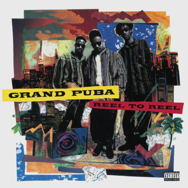Grand Puba - Reel To Reel - Orange Yellow / Blue White (LP-New)