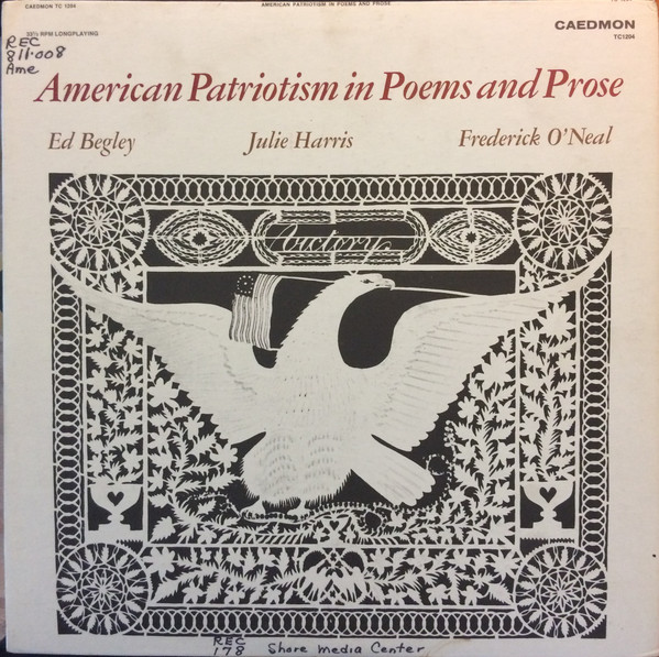Various - American Patriotism In Poems And Prose (LP-Used)