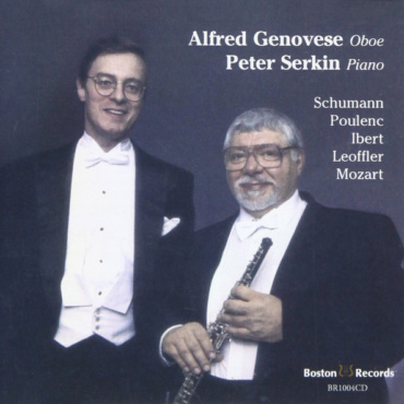 Alfred Genovese, Peter Serkin - Alfred Genovese - Oboe | Peter Serkin - Piano (CD-Used)
