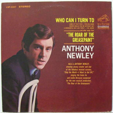 Anthony Newley - Who Can I Turn To And Other Songs From The Roar Of Greasepaint (LP-Used)