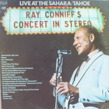 Ray Conniff - Concert In Stereo (Live At The Sahara/Tahoe) (LP-Used)