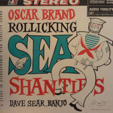 Oscar Brand - Rollicking Sea Shanties (LP-Used)