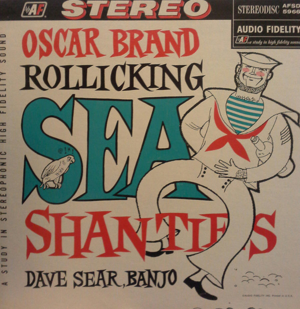 Oscar Brand - Rollicking Sea Shanties (LP-Used)