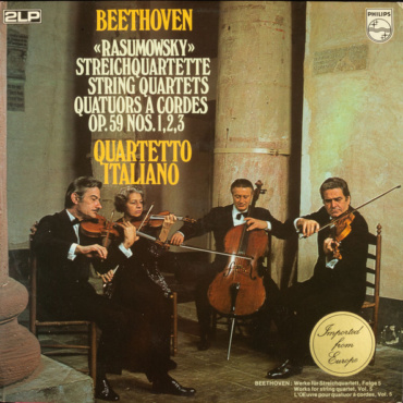 Ludwig van Beethoven, Quartetto Italiano - String Quartets (LP-Used)