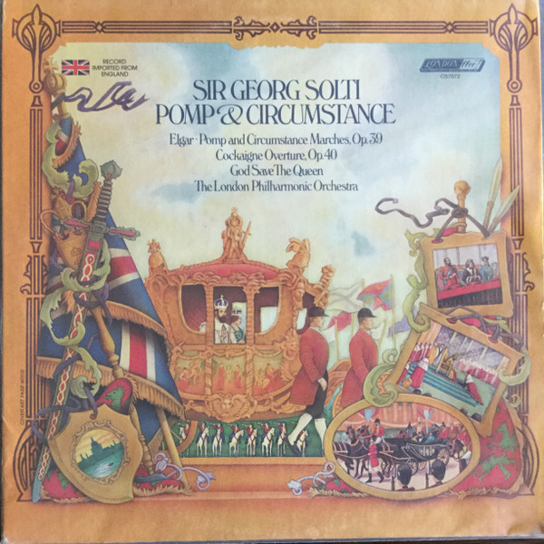 Elgar - Pomp And Circumstance 1-5 / Cockaigne Overture / God Save The Queen (LP-Used)