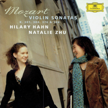 Wolfgang Amadeus Mozart, Hilary Hahn, Natalie Zhu - Violin Sonatas K. 301, 304, 376 & 526 (CD-Used)