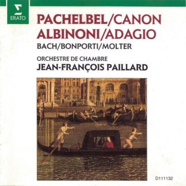 Johann Pachelbel / Tomaso Albinoni - Orchestre De Chambre Jean-François Paillard - Pachelbel/Canon - Albinoni/Adagio (CD-Used)