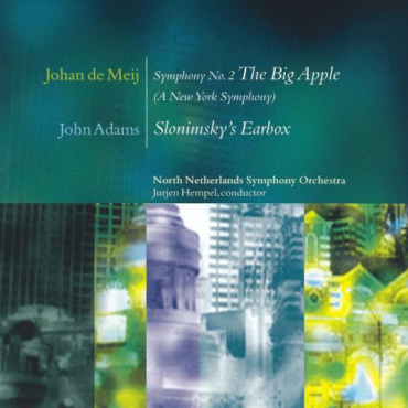 Johan de Meij / John Adams - Noord Nederlands Orkest, Jurjen Hempel - Symphony No. 2 The Big Apple (A New York Symphony) / Slonimsky's Earbox (CD-Used)