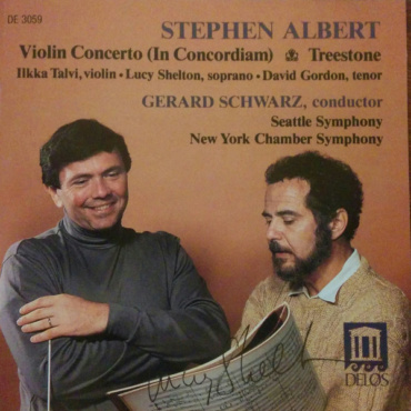 Stephen Albert - Violin Concerto, Treestone (CD-Used)